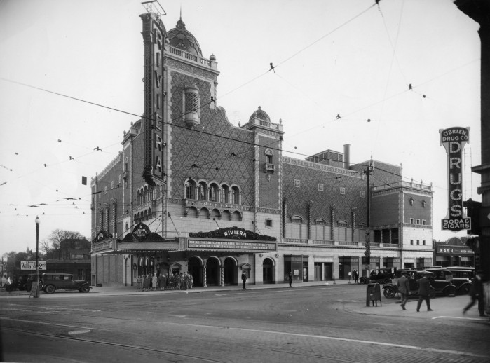 The Riviera Theater, April 1927