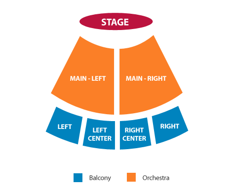 The Rose Seating Chart