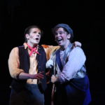 Andrew Wright and Jake Parker in Newsies