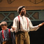 Winston Schneider and Marcel Daly in Newsies