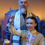 Maddie Smith and Patrick Wolfe in THE DOLL MAKER'S GIFT.