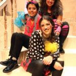 Briana Nash, Roni Shelley Perez, Dina Saltzman and Summer Hurtienne in The Rose Theater's production of Disney's Descendants