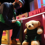 Puppeteer Joe Knispel in The Rose Theater's production of CORDUROY, playing Oct. 29 - Nov. 14, 2021 at The Rose Theater.